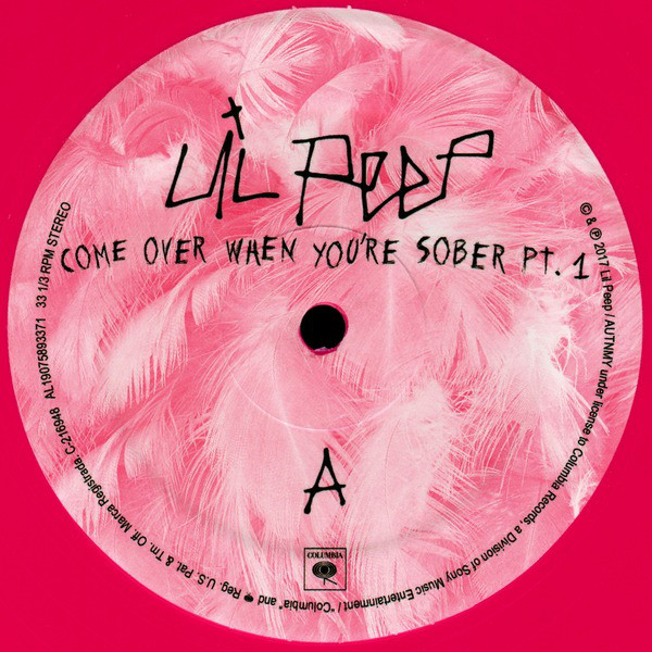 Хип-хоп Sony Lil Peep Come Over When You'Re Sober, Pt. 1 & Pt. 2 (Neon Pink & Black Vinyl/Gatefold) - фото 6