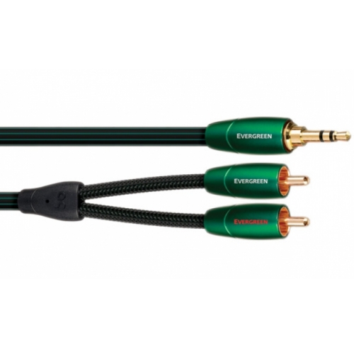 Кабели межблочные аудио Audioquest Evergreen 3.0m (3.5mm-RCA) кабели межблочные аудио audioquest evergreen 3 5m 3 5m 1 0m