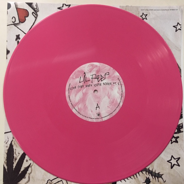 Хип-хоп Sony Lil Peep Come Over When You'Re Sober, Pt. 1 & Pt. 2 (Neon Pink & Black Vinyl/Gatefold) - фото 7