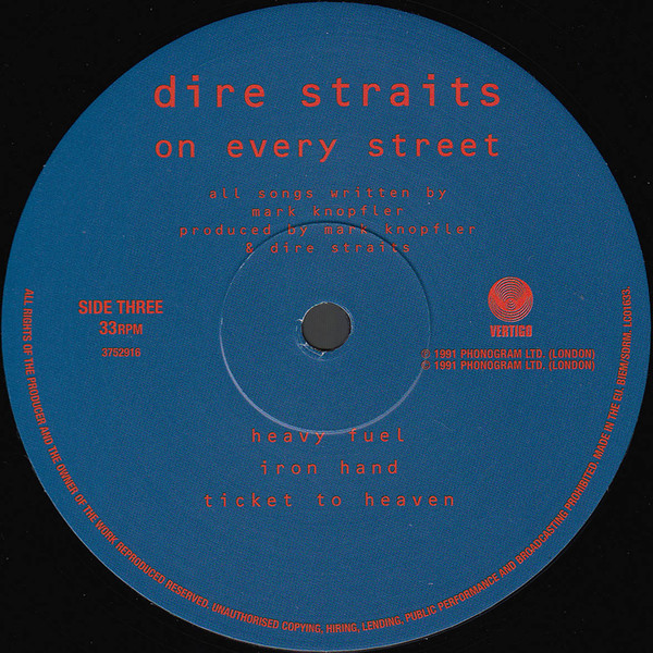 Рок USM/Universal (UMGI) Dire Straits, On Every Street (With Download Code) - фото 4