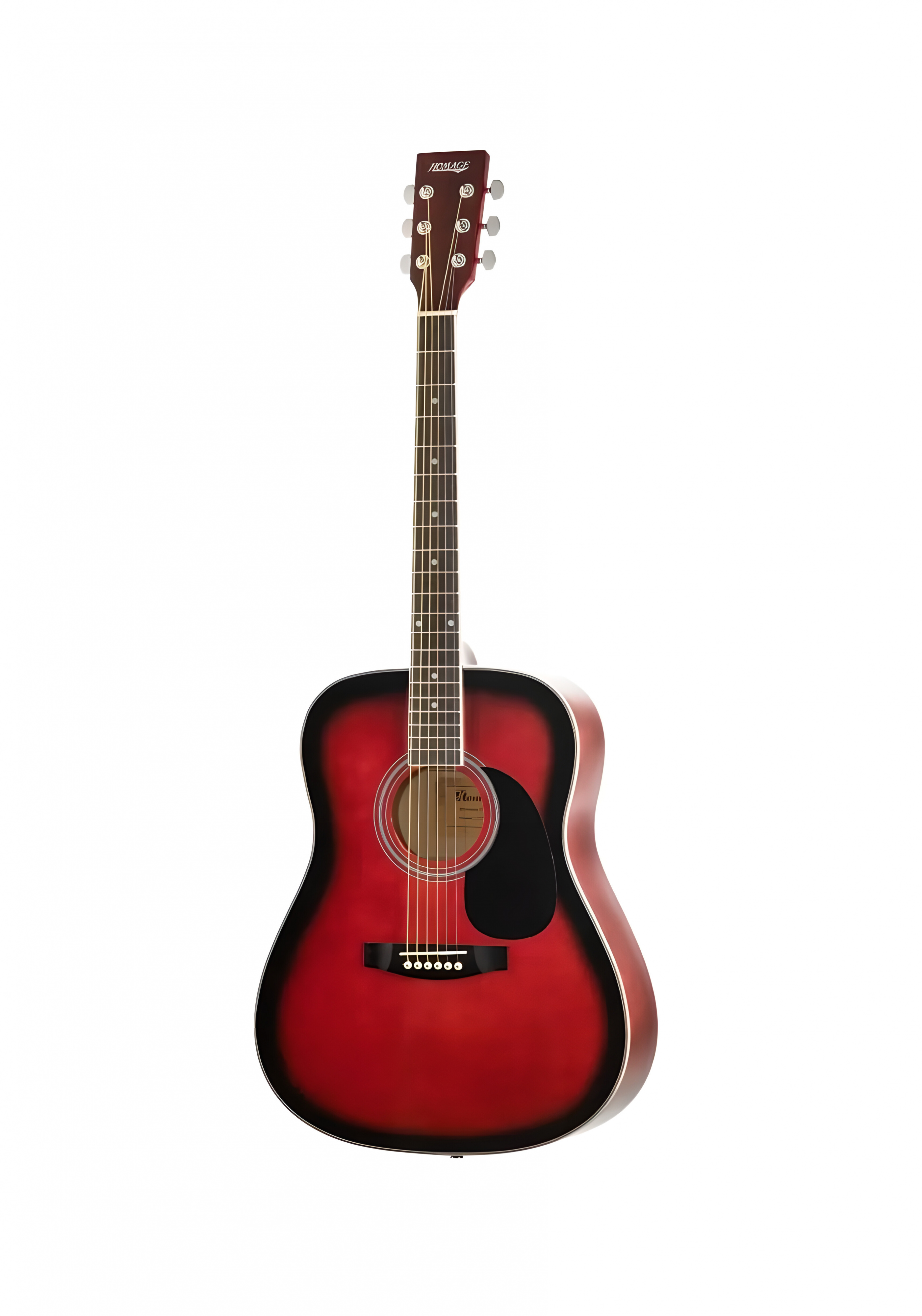 Акустические гитары Homage LF-4111-R гантельный гриф barbell