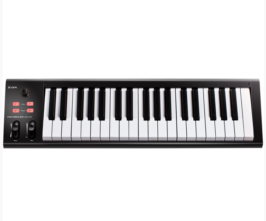 MIDI клавиатуры iCON iKeyboard 4Nano Black midi клавиатуры icon ikeyboard 4x black