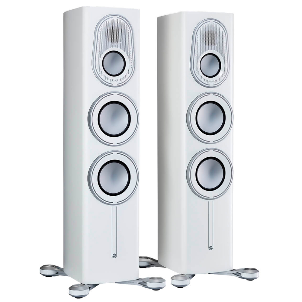 Напольная акустика Monitor Audio Platinum 200 (3G) Satin White сабвуферы активные monitor audio anthra w12 satin white