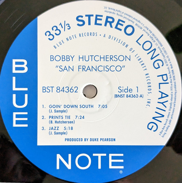 Джаз Universal US Bobby Hutcherson; Land, Harold - San Francisco (Black Vinyl LP) - фото 3