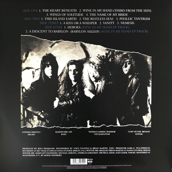 Металл IAO Celtic Frost - Vanity/ Nemesis (Black Vinyl 2LP) - фото 2