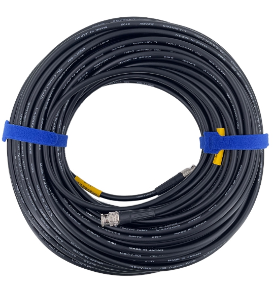 Кабели с разъемами GS-PRO 12G SDI BNC-BNC (black) 30 метров кабели с разъемами gs pro 12g sdi bnc bnc black 30 метров