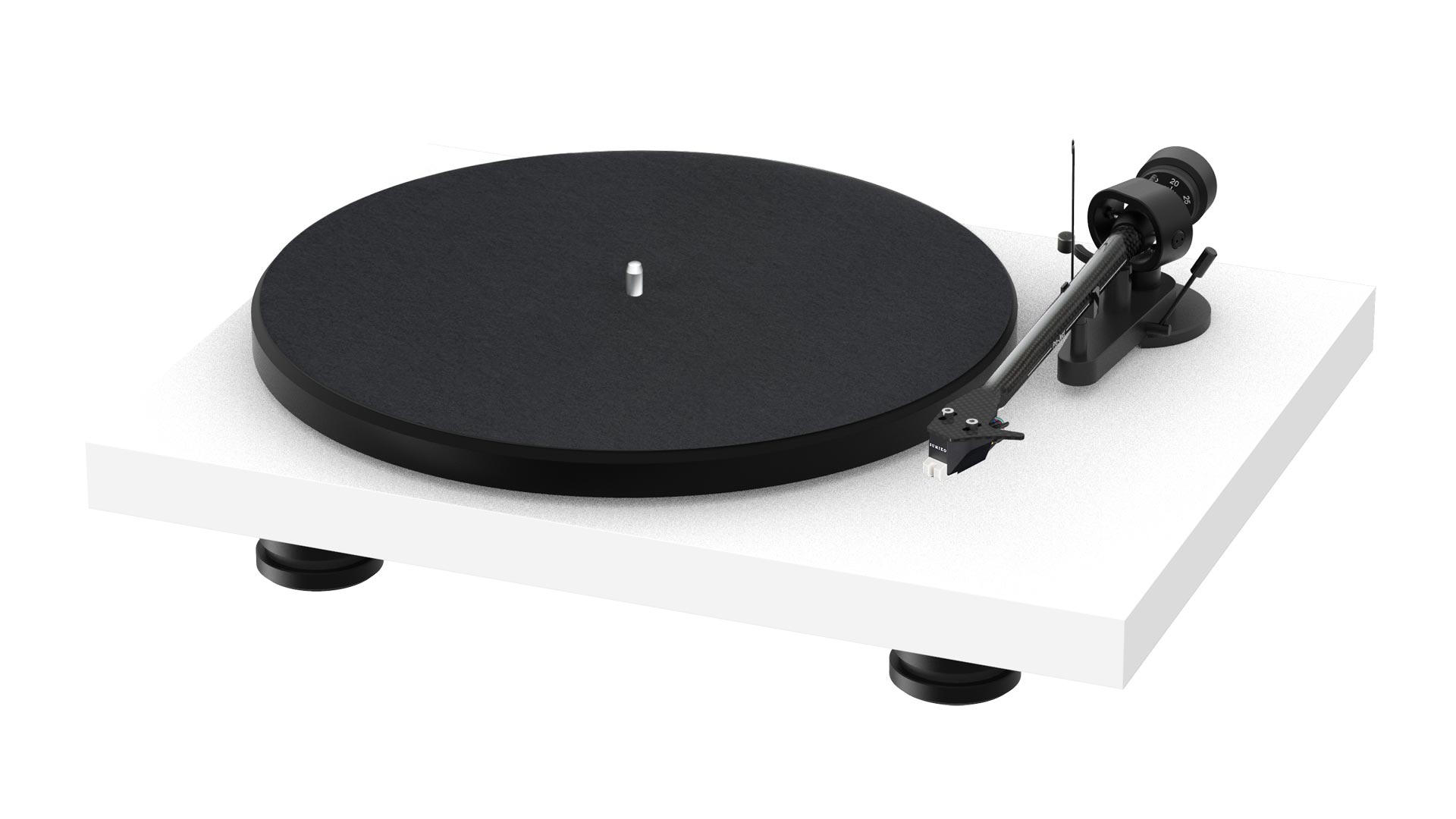 Проигрыватели винила Pro-Ject DEBUT CARBON EVO (2M Red) Satin White проигрыватели винила pro ject debut e carbon wood 2m red uni