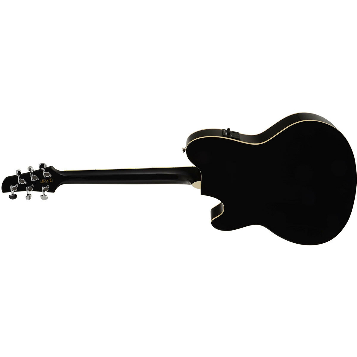 Электроакустические гитары Ibanez TCY10E-BK Black High Gloss, цвет черный - фото 3