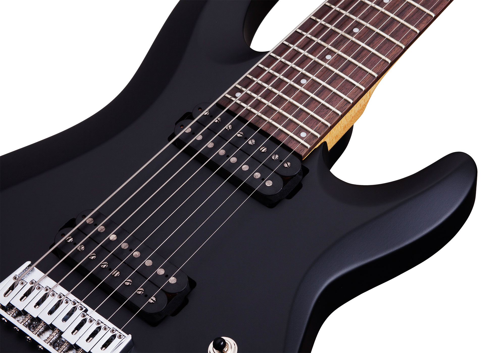 Электрогитары Schecter C-8 Deluxe SBK, цвет черный, размер Jumbo - фото 4