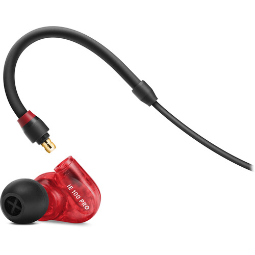 Проводные наушники Sennheiser IE 100 PRO red, цвет черный - фото 3