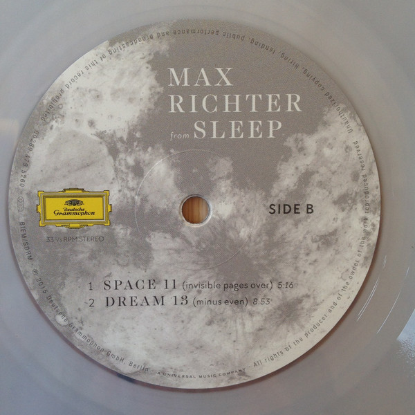 Классика Deutsche Grammophon Intl Richter, Max, From Sleep (transparent) - фото 3