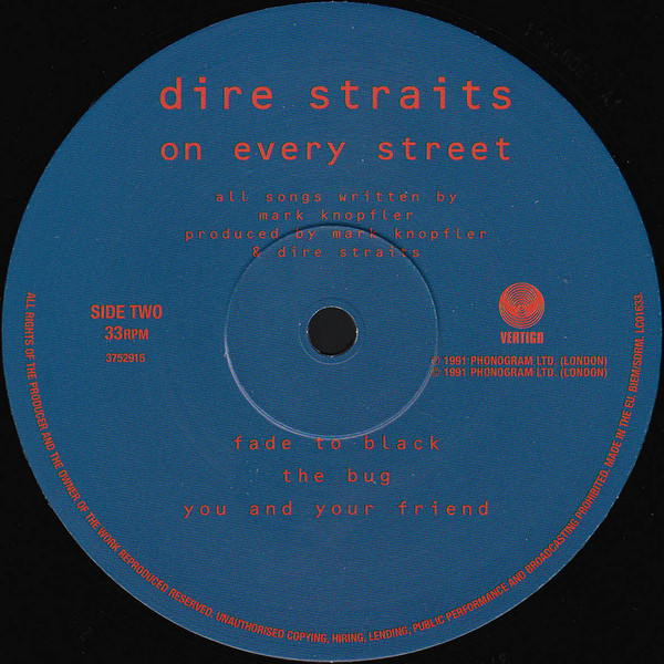 Рок USM/Universal (UMGI) Dire Straits, On Every Street (With Download Code) - фото 5