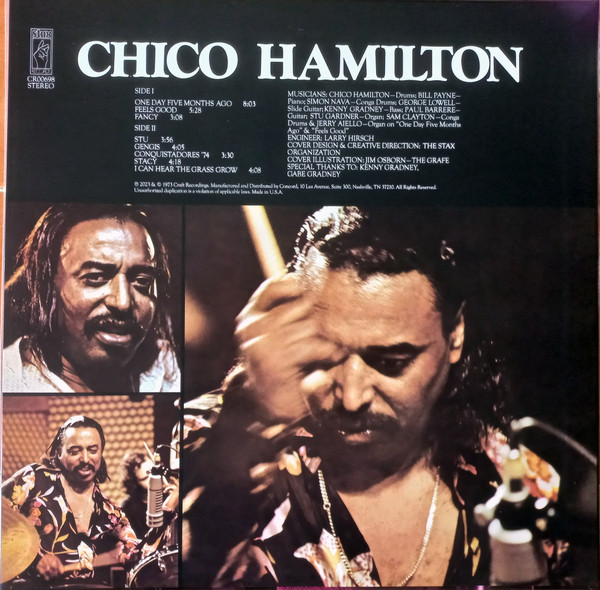 Джаз Universal (Aus) Chico Hamilton - The Master (Coloured Vinyl LP) - фото 2