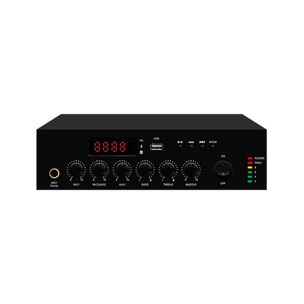 100В усилители L Audio LAM120B 4 канальный микрофонный микшер с поддержкой стереовыхода мини аудиомикшер с регулировкой высоких и низких частот реверберации