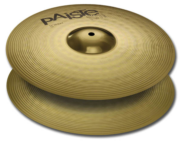 Тарелки, барабаны для ударных установок Paiste 14" 101 Brass Hi-Hat