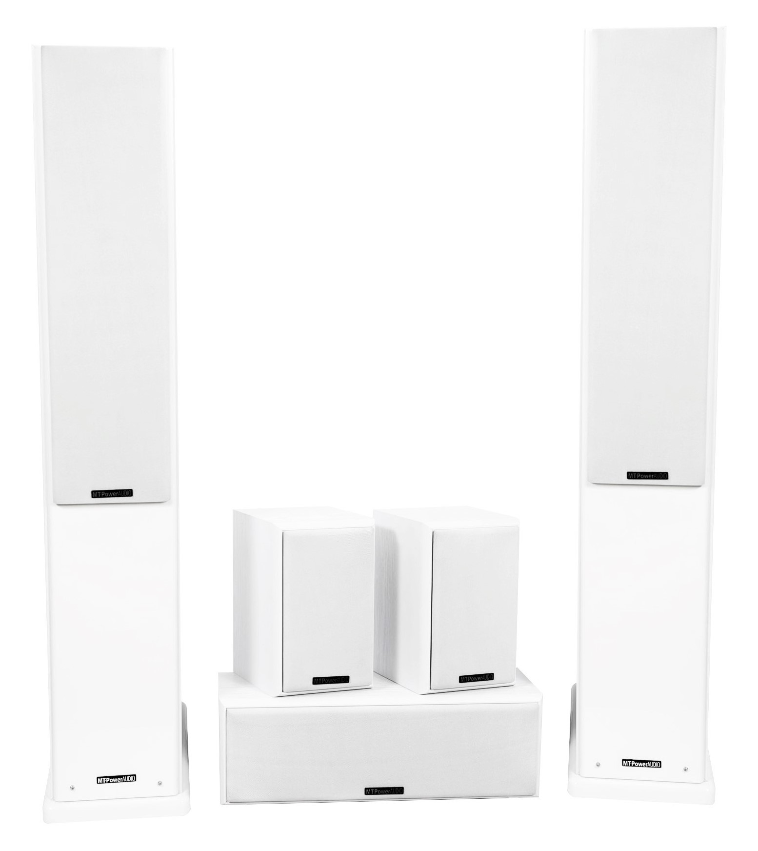 Комплекты акустики 5.0 MT-Power Elegance-2 white set 5.0 (white grills) woodville elegance white grey