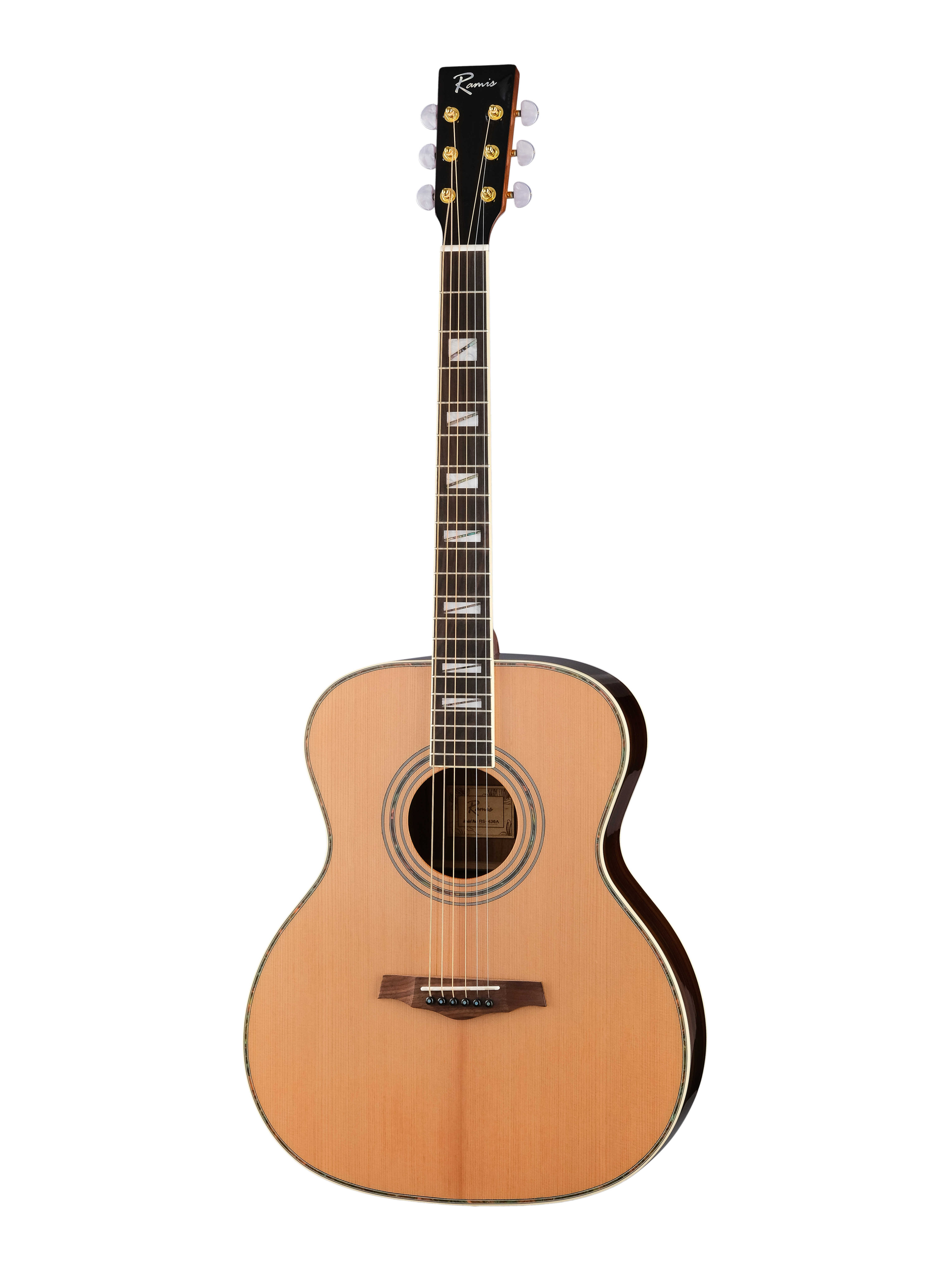 Акустические гитары Ramis RW-436A 34шт комплект аксессуаров для гитары гитара выбирает капо акустическая гитара струны мост булавки костные струны