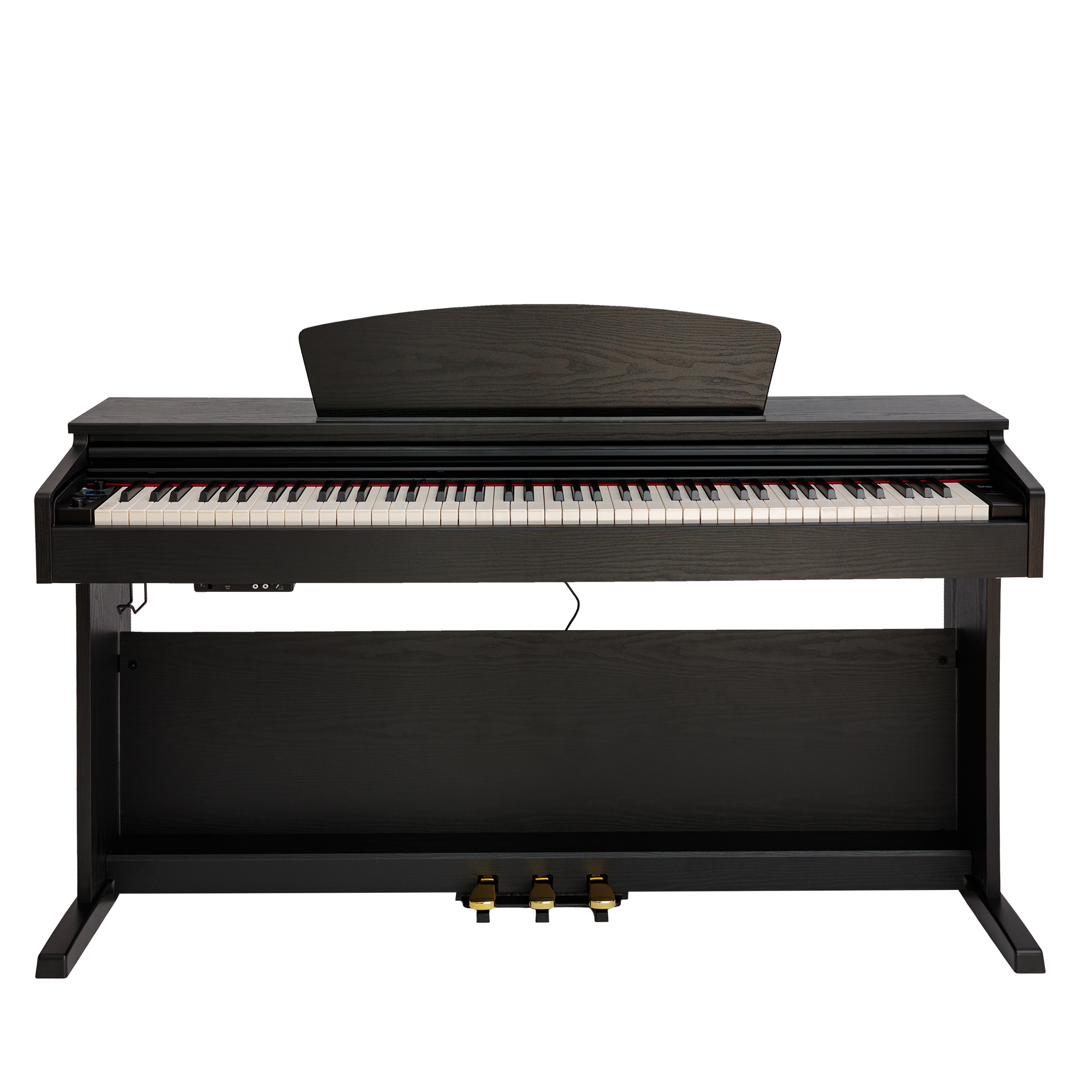 Цифровые пианино ROCKDALE Etude 128 Graded Black клавиатура проводная cbr kb 120 полноразмерная usb 104 клавиши конструкция скелетон длина кабеля 1 8 м