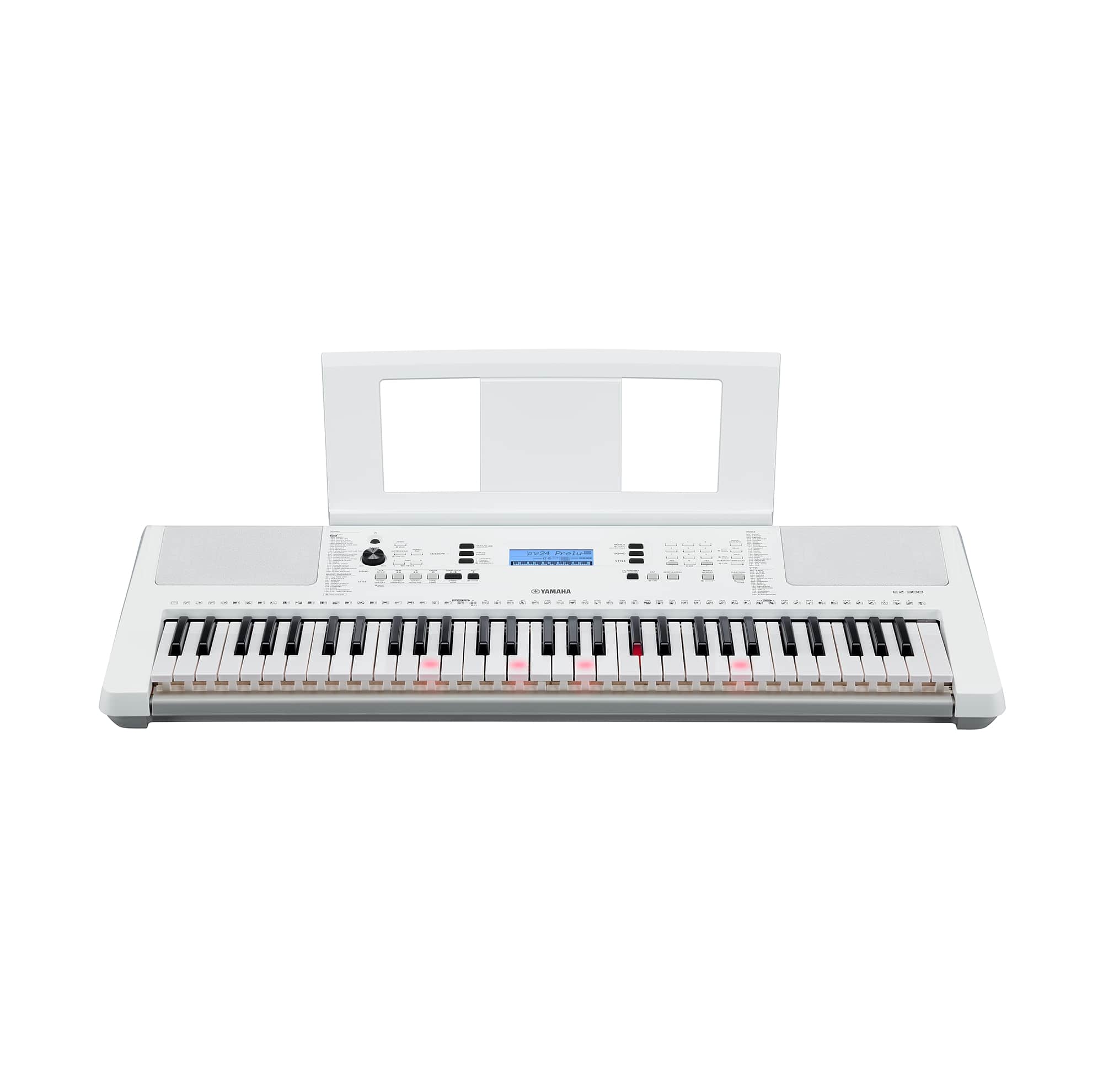 Синтезаторы Yamaha EZ-300 клавиатура с подсветкой gembird kb 220l