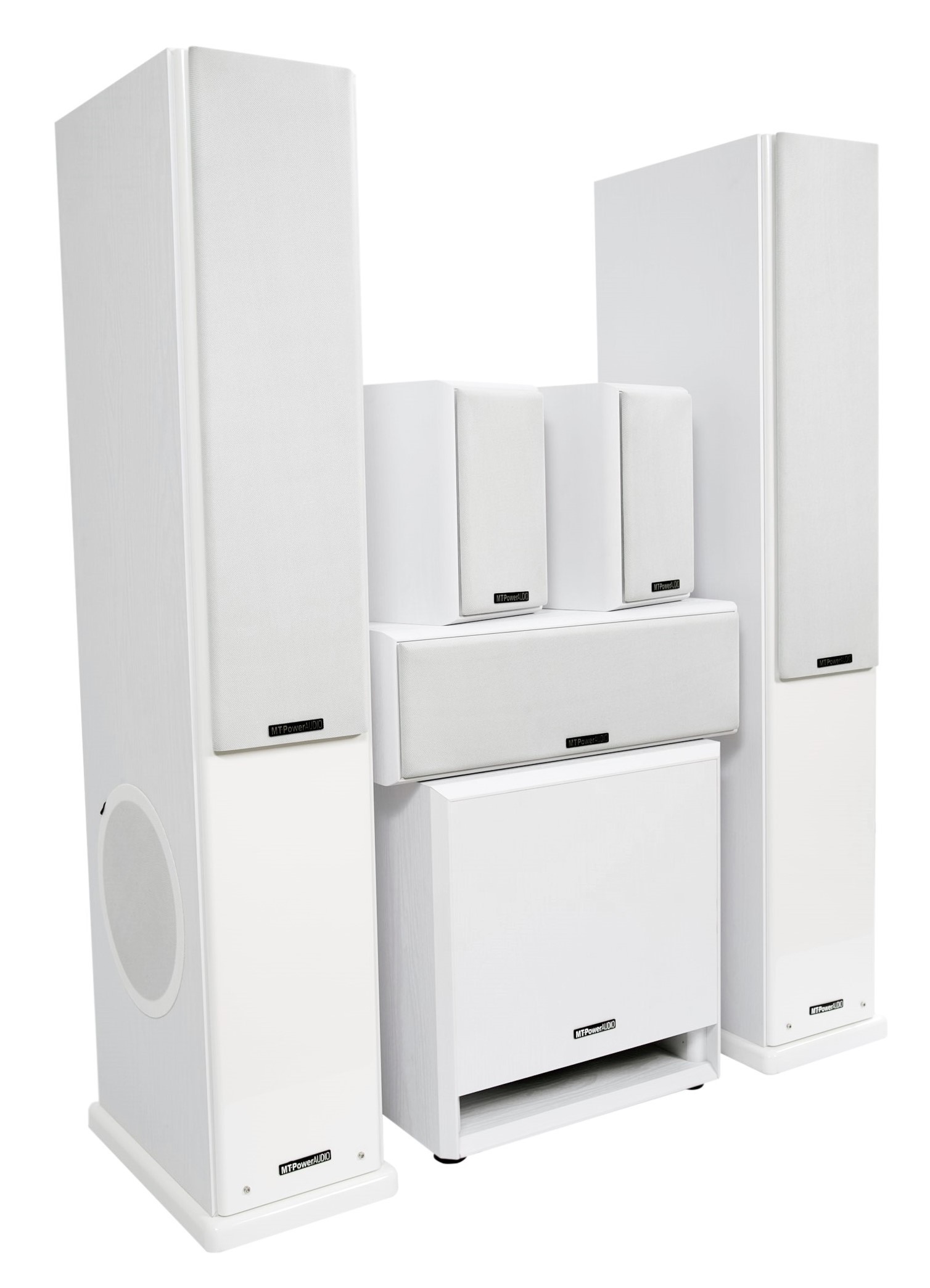 Комплекты акустики 5.1 MT-Power Elegance-2 white set 5.1 (white grills) woodville elegance white grey