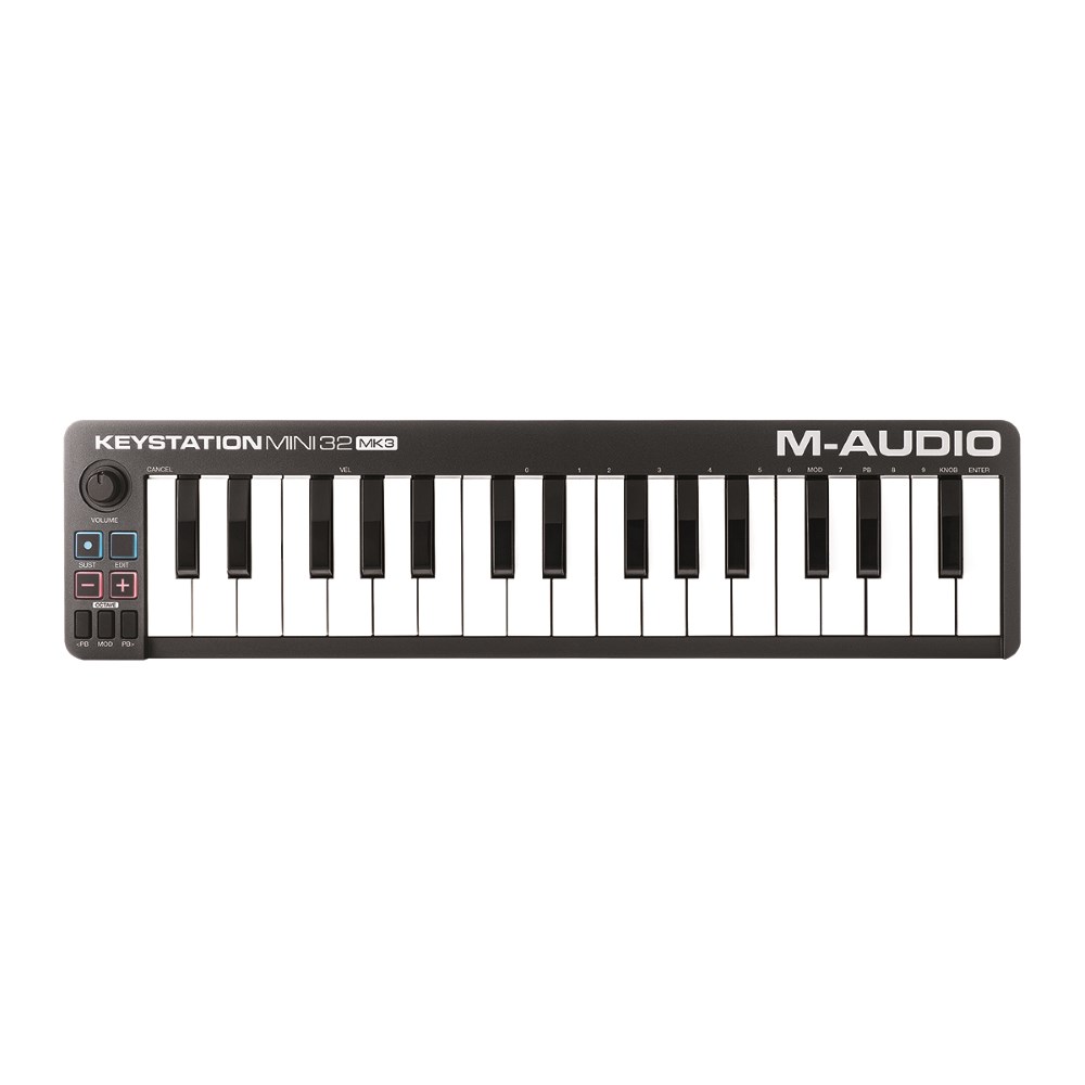 MIDI клавиатуры M-Audio Keystation Mini 32 MK3, цвет черный - фото 2