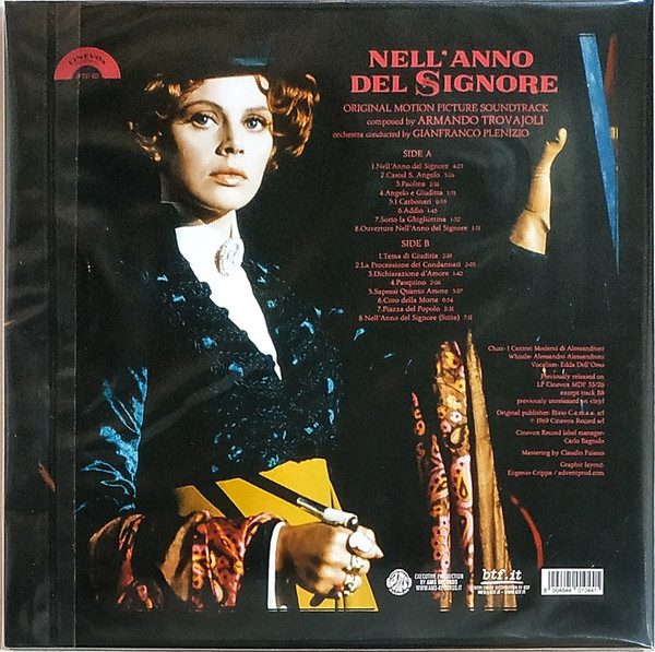 Саундтрек IAO Саундтрек - Nell'anno Del Signore (Armando Trovaioli) (Black Vinyl LP) - фото 2