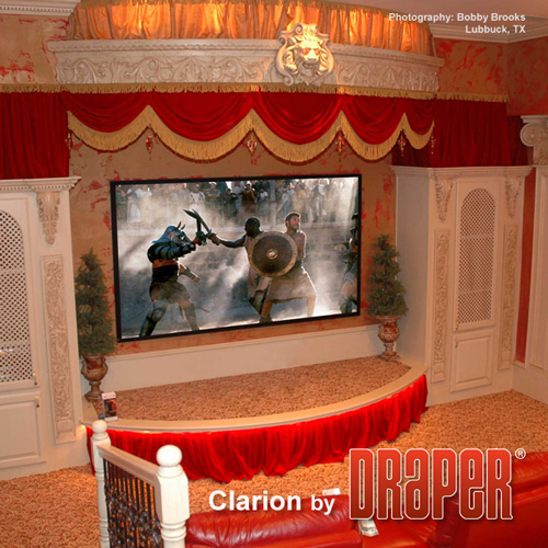 Натяжные экраны на раме Draper Clarion HDTV (9:16) 302/119