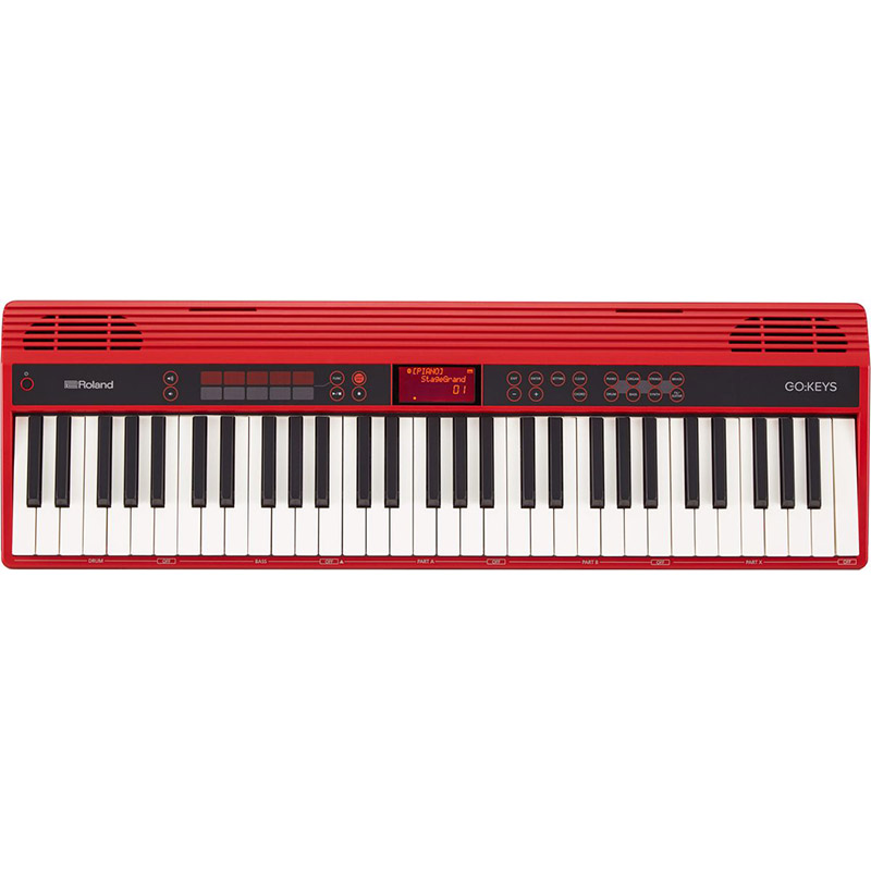 Цифровые пианино Roland GO-61K беспроводная клавиатура logitech mx keys mini pink