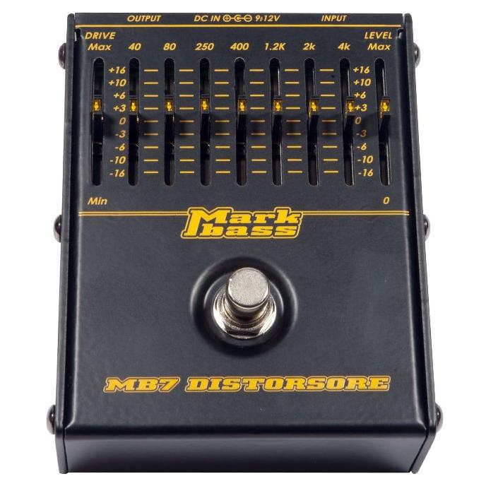 Процессоры эффектов и педали для гитары Mark Bass MB7 DISTORSORE процессоры эффектов и педали для гитары mark bass foot switch classic