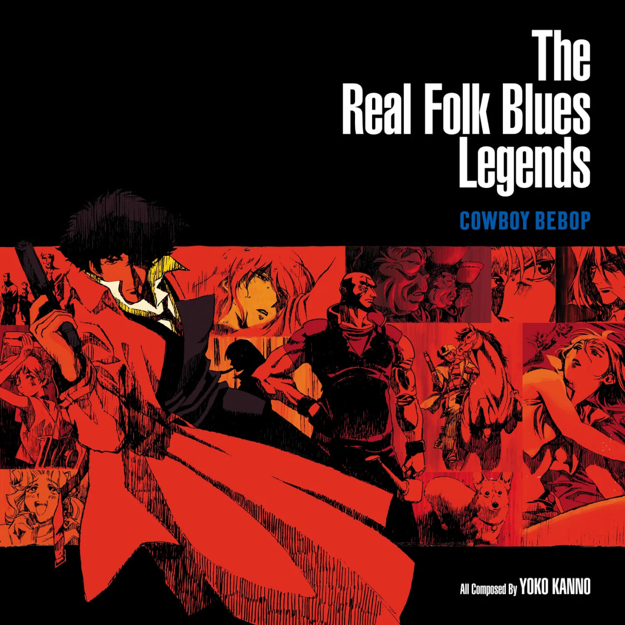 Джаз Sony Music OST - Cowboy Bebop: The Real Folk Blues Legends (Yoko Kanno) (Darkblue Vinyl 2LP) yes live from the house of blues 2 cd