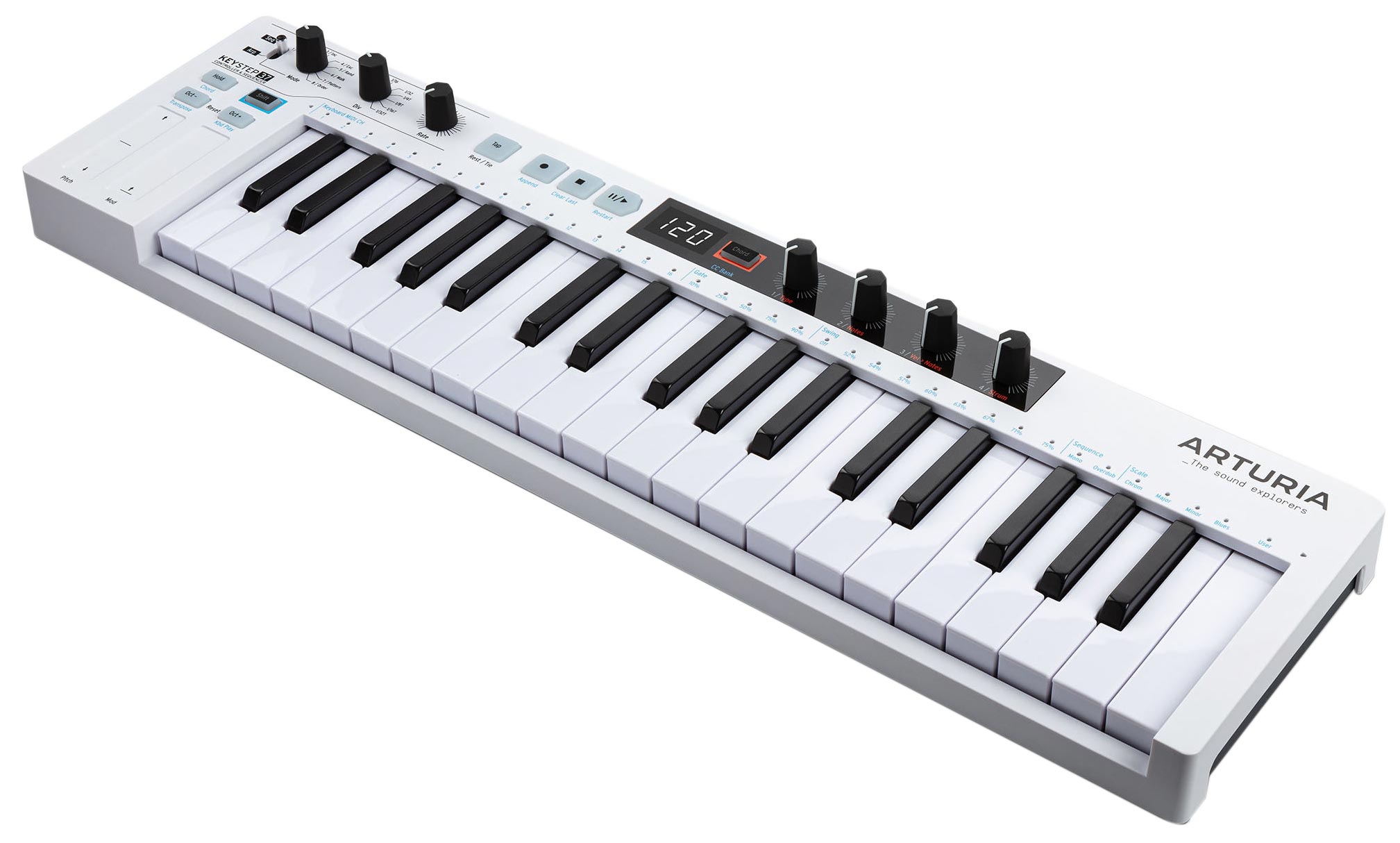 MIDI клавиатуры Arturia KeyStep 37 midi клавиатуры midi контроллеры korg microkey2 61 air