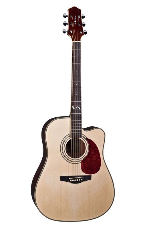 Акустические гитары Naranda DG303CNA гитара акустическая дерево 97см с вырезом