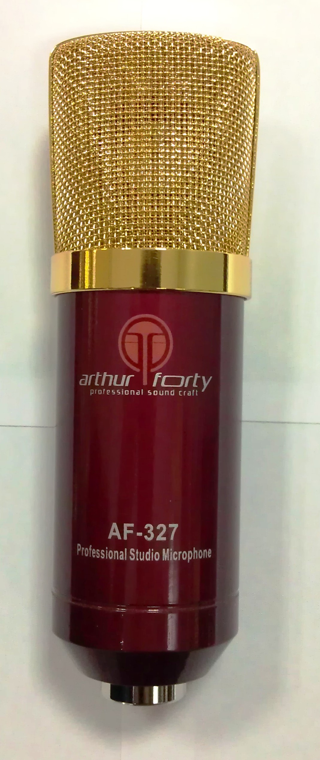 Студийные микрофоны Arthur Forty AF-327 PSC (красный) радиосистемы головные arthur forty u 9300в