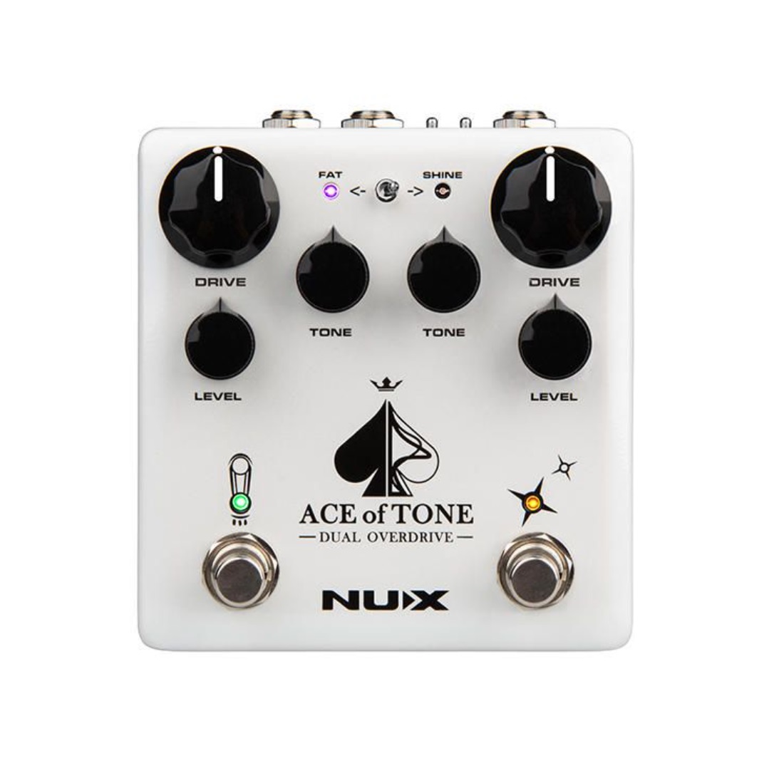 Процессоры эффектов и педали для гитары Nux NDO-5 Ace of Tone cherub gt 4 g tone 3 полосный эквалайзер эквалайзер предусилитель для акустической гитары пьезодатчик светодиодный тюнер