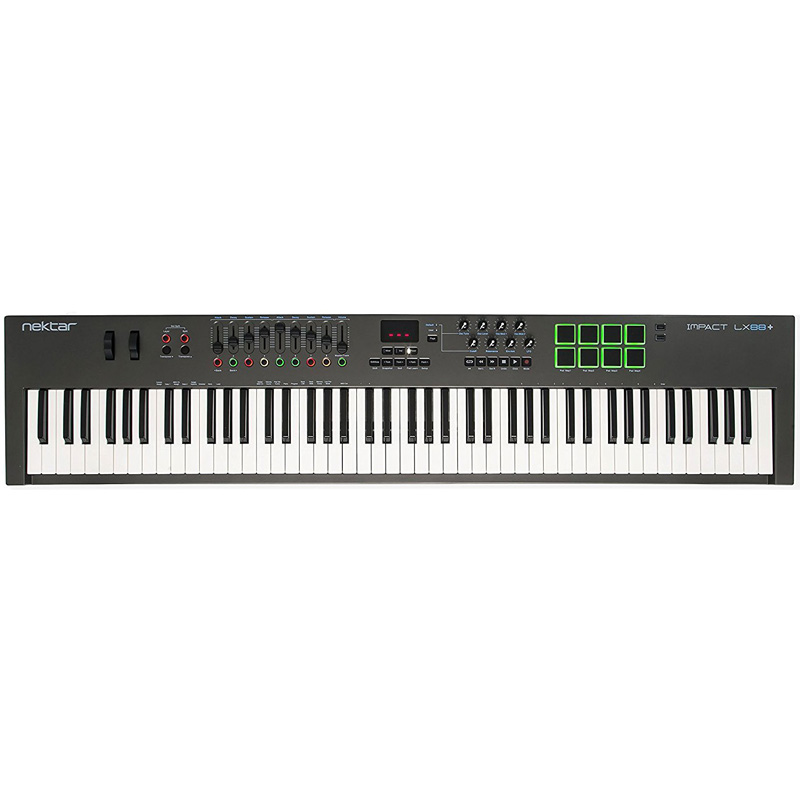 MIDI клавиатуры Nektar Impact LX 88+ worlde orca mini25 портативный 25 клавишный usb контроллер midi клавиатуры