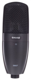Студийные микрофоны Shure SM27-LC комплект конденсаторного микрофона для студии звукозаписи