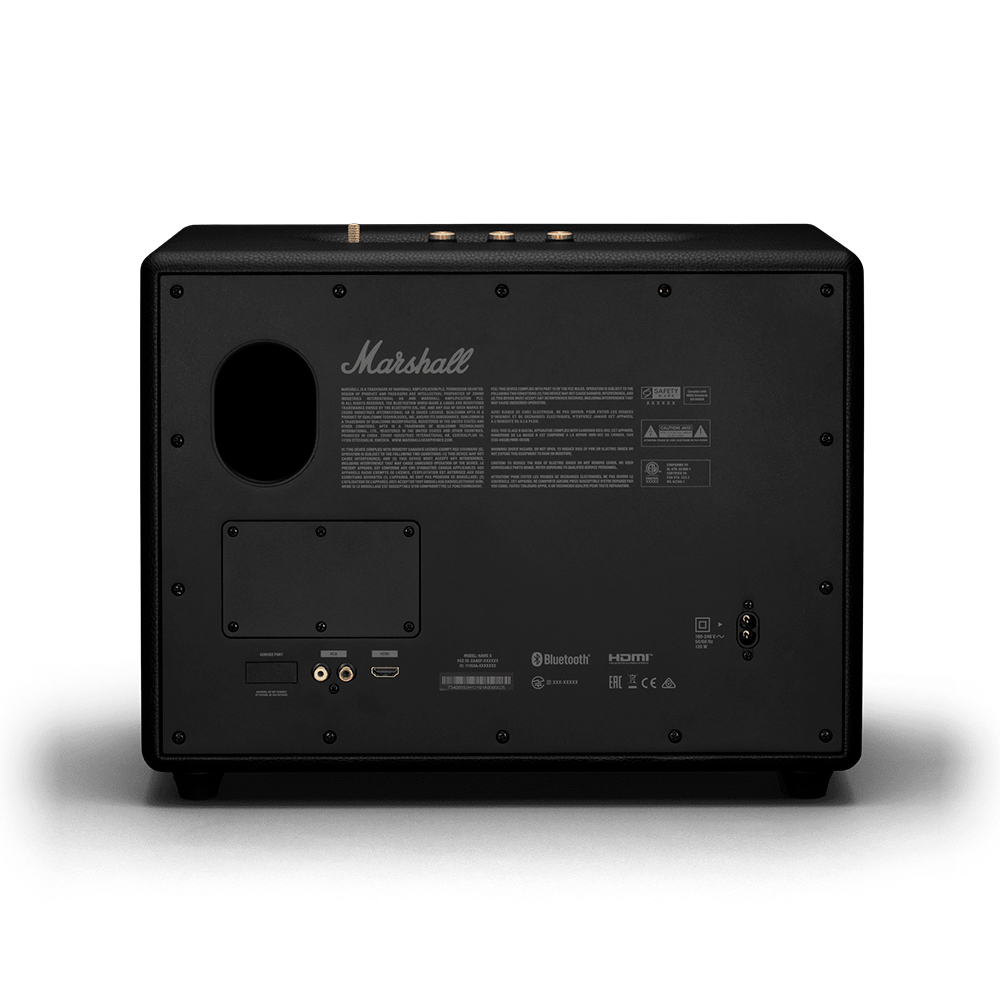 Беспроводная Hi-Fi акустика MARSHALL Woburn III Black, цвет черный - фото 3