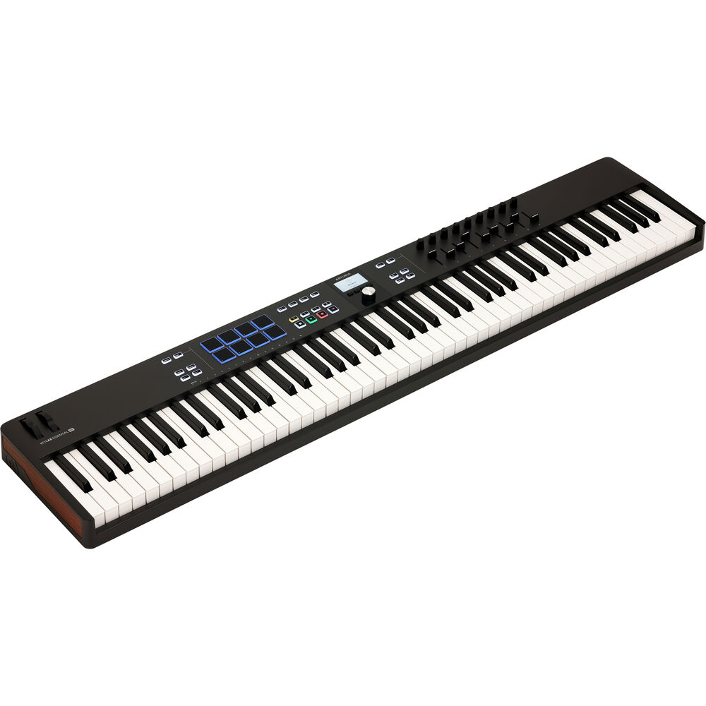 MIDI клавиатуры Arturia KeyLab Essential 88 mk3 Black, цвет черный - фото 5