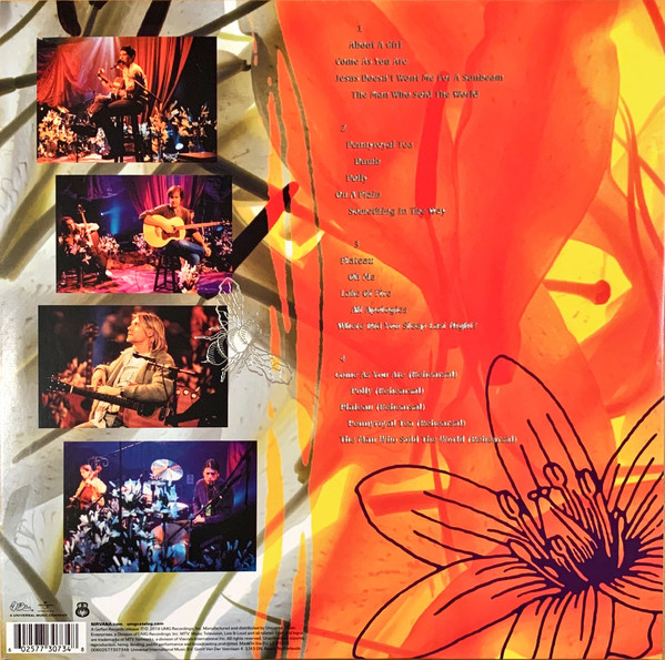 Рок UME (USM) Nirvana, MTV Unplugged In New York (2LP) - фото 2