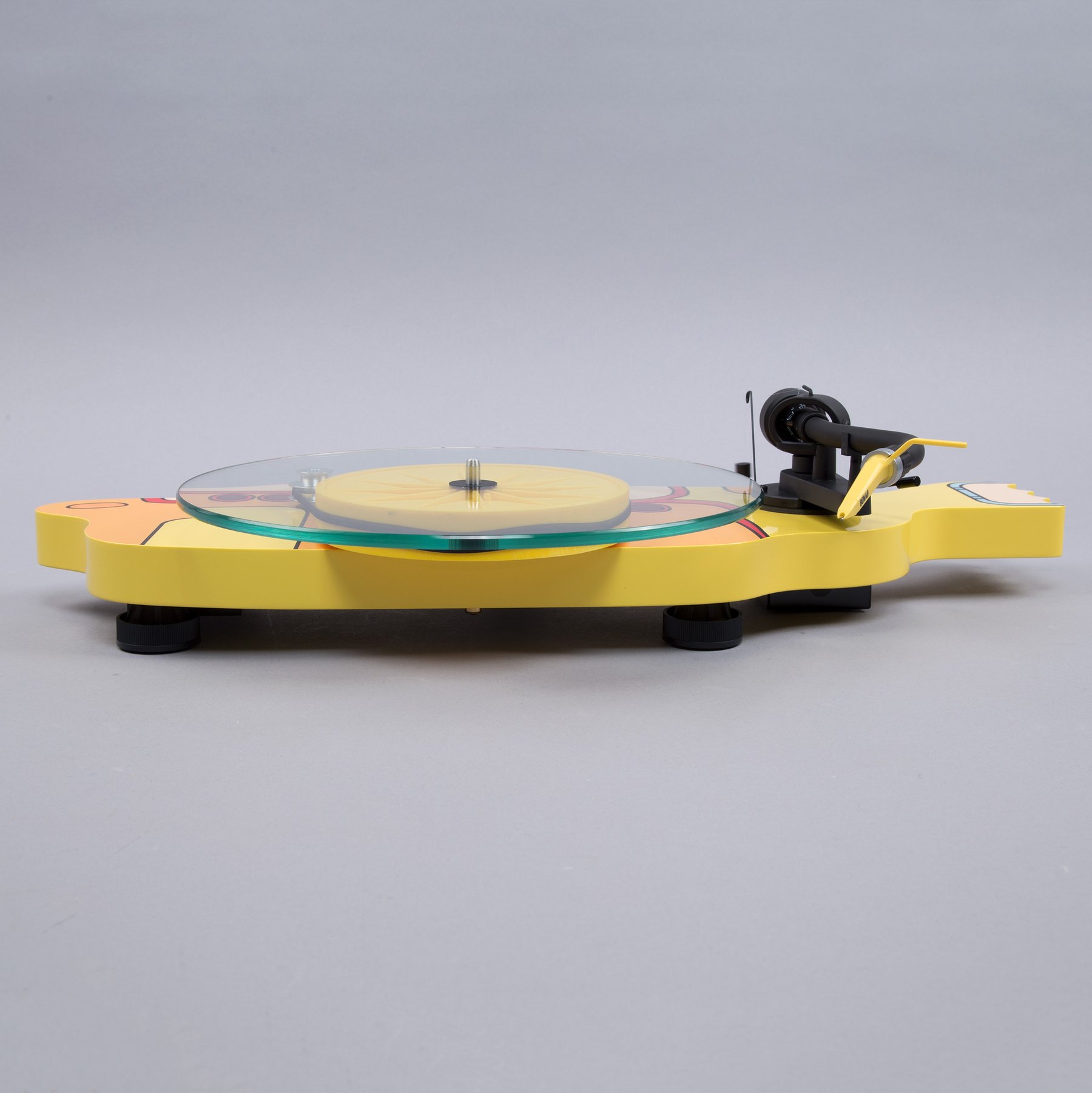 Проигрыватели винила Pro-Ject THE BEATLES YELLOW SUBMARINE, цвет прозрачный - фото 4