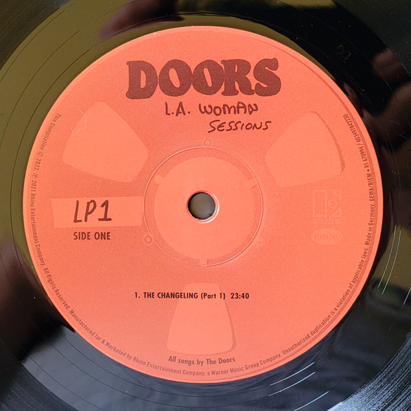 Рок Warner Music DOORS THE - LA WOMAN SESSIONS - RSD 2022 RELEASE (4LP) - фото 10