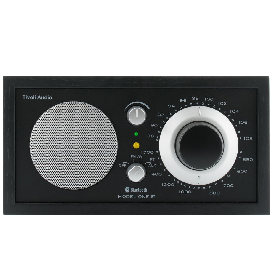 Аналоговые Радиоприемники Tivoli Audio Model One BT Black/Black/Silver аналоговые радиоприемники tivoli audio model one silver cherry
