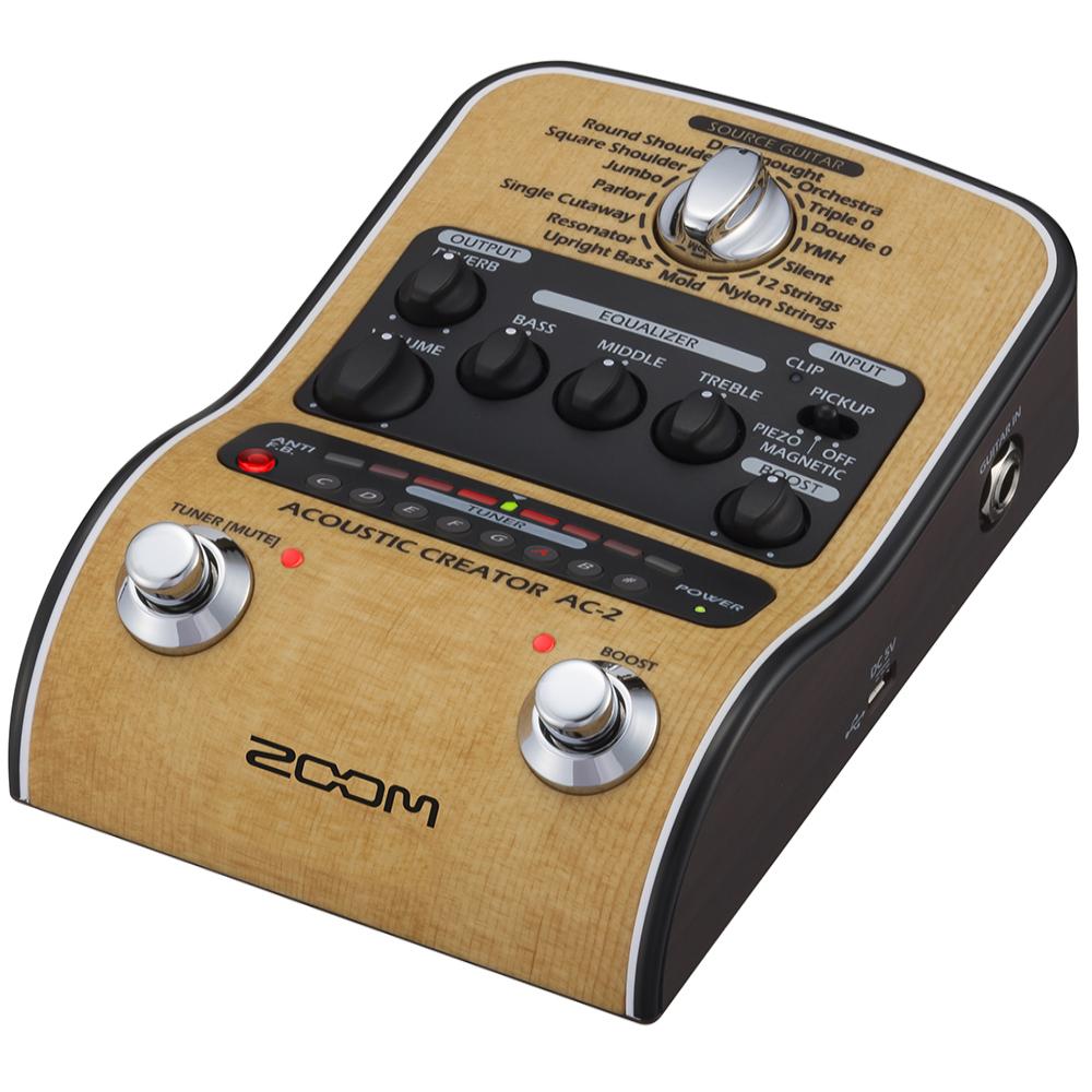 Процессоры эффектов и педали для гитары Zoom AC-2 вокальные процессоры zoom v3