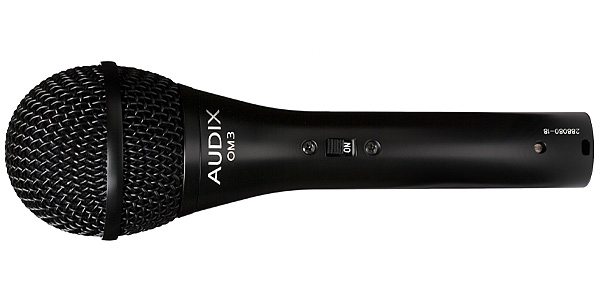 Ручные микрофоны AUDIX OM3S инструментальные микрофоны audix d4