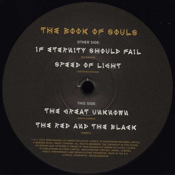 Металл PLG Iron Maiden The Book Of Souls (180 Gram/Trifold) - фото 9