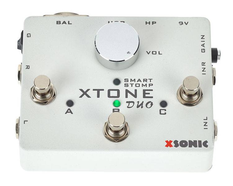 Процессоры эффектов и педали для гитары Xsonic XTONE Duo