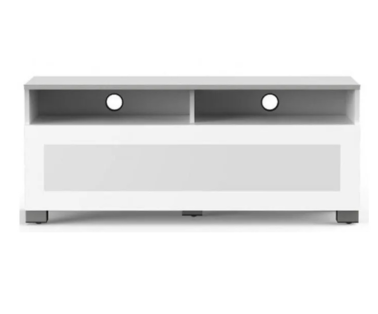 Тумбы для ТВ Meliconi 12040H GLASS WHITE sliding door esg glass and aluminium 76x205 cm white