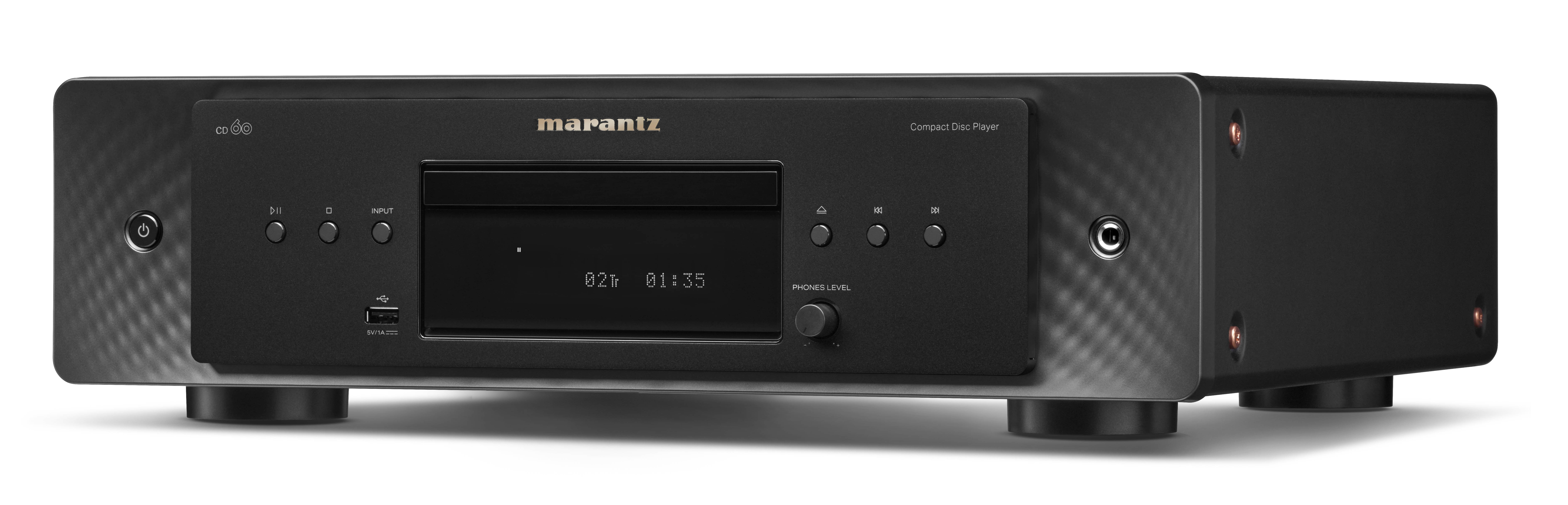 CD проигрыватели Marantz CD 60 Black cd проигрыватели и рекордеры denon dn 700c