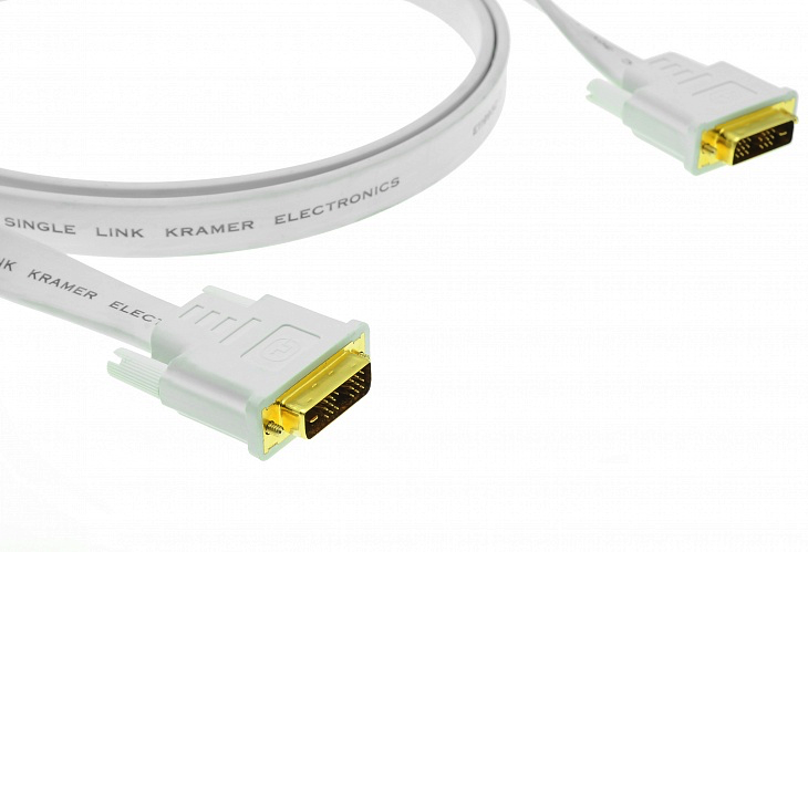 Видео кабели Kramer C-DM/DM/FLAT(W)-15 4,6m видео кабели kramer c r3vm r3vm 50