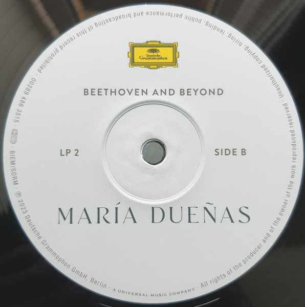 Классика Deutsche Grammophon Intl Duenas, Maria - Beethoven And Beyond (2LP) - фото 4